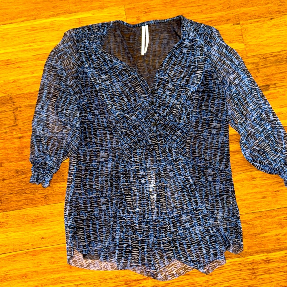 Anthro blouse